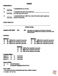 Theory Of Multiple Intelligences Weekly Homework Chart Week 1