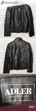 Adler Genuine Leather Jacket Size Small Genuine Leather Jackets Leather Jacket Leather