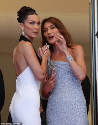 Check spelling or type a new query. Bella Hadid Looks Giddy As She Reunites With Former French First Lady And Lookalike Pal Carla Bruni Aktuelle Boulevard Nachrichten Und Fotogalerien Zu Stars Sternchen