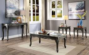 Cheshire Gray Coffee Table 2 End Tables Cm4914gy 3pk Furniture Of America Coffee Tables In 2020 Coffee Table Furniture Of America Furniture