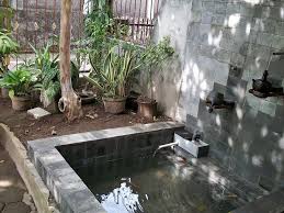Jangan tempatkan kamar tidur utama di atas garasi. Kolam Ikan Nila Belakang Rumah Infoakuakultur Com