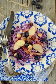 Salade De Chou Rouge Pomme Et Lardons Salade Chou Rouge Chou Rouge Choux Rouge Pomme