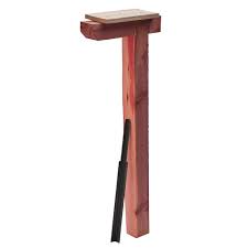 Gibraltar mailboxes® gentry mailbox and post cover kit. Cedar Drive In Mailbox Post Gibraltar Mailboxes