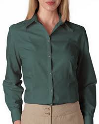 Van Heusen V0114 Ladies Silk Poplin