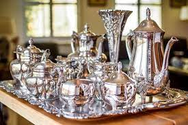 How To Clean Silver Hunker Silver Plated Tea Set How To Clean Silver Silver Tea Set