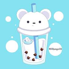 Hizaya13 On Instagram Milk Flavour With Bear Boba For Icebear Webearbears Icebear Icebear Cute Panda Wallpaper Bear Wallpaper Cute Animal Drawings Kawaii