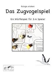 Hier können sie die spielanleitung für das würfelspiel zum spiel zooloretto kostenlos herunterladen. Vogelzug Wurfelspiel Unterrichtsmaterial In Den Fachern Biologie Sachunterricht Vogelzug Biologie Unterrichtsmaterial