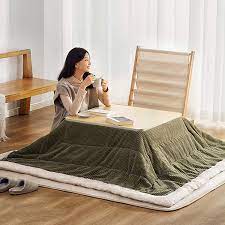 Kotatsu Table with Heater and Blanket Tables Coffee Kotatsu, Japanese Stove  Heated Table, Home Heater Tatami Coffee Heating Table, 4PCS Set  Table/Comforter/Rug/Heater (Default) : Amazon.co.uk: Home & Kitchen