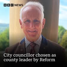 Alan Graves is the new leader of Derbyshire County Council. He's one of the  most experienced Reform politicians in the region, having been a Derby city  councillor since 1995. Read more: https://bbc.in/44CCQaV