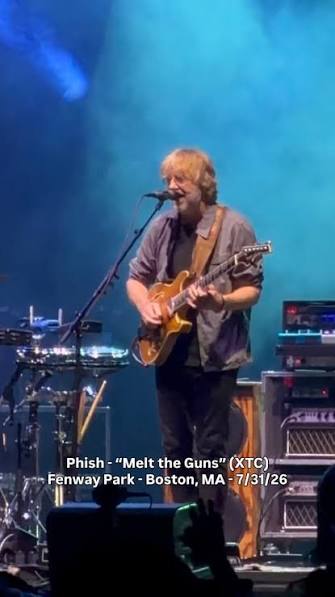Phish covers XTC's Melt The Guns for the first time since April 29, 1987 at  Fenway Park. At 2,051 shows, it's the biggest bust out in Phish history