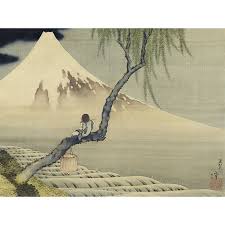 Boy On Mount Fuji Art Print Katsushika Hokusai Art Prints Buy Now In The Shop Close Up Gmbh