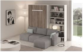 En effet, nos modèles marient formes, matières, couleurs et bien d'autres. Armoire Lit Escamotable Avec Canape Secret De Chambre