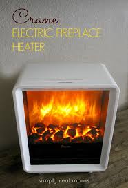 Small electric fireplace s are convenient, less messy and won't have the air pollutants that a real fire has. Crane Electric Fireplace Heater
