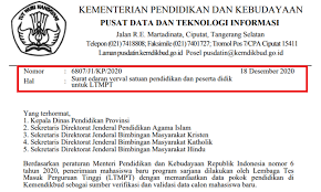 Maybe you would like to learn more about one of these? Surat Edaran Verval Sp Dan Pd Untuk Ltmpt Tahun 2021 Info Pendidikan Terbaru