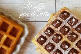 Waffle Bimby Con Crema Pan Di Stelle Golosi Ricetta Waffle Idee Alimentari Ricette Semplici