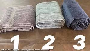 We did not find results for: Mum Sparks A Heated Debate Over The Best Way To Fold A Bath Towel So How Do You Do Yours Daily Mail Online