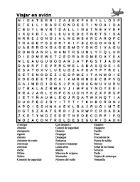 Spanish clothes word search 25/06/2020. Avion Airplane In Spanish Wordsearch Teaching Resources