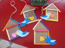 Various forms of this wren are found from central canada to southern. The Playful Garden Bird Crafts Preschool Preschool Crafts Craft Stick Crafts