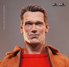 1:6 scale Arnold Schwarzenegger as "Jack Slater" in THE LAST ACTION HERO.  Figure art and photography by Dan Chung.