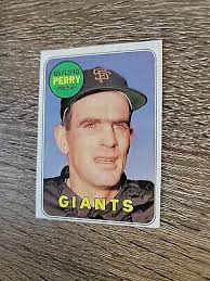 1969 Topps #485 Gaylord Perry SF Giants