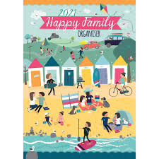 Happy Family A3 Planner Calendar 2021 Amazon Co Uk Books