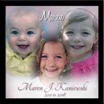 Maren J. Kaniewski Obituary