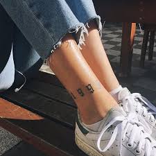 Birth Year Tattoo Designs Ankle Be Proud Of Your Age What Year Were You Born Save It If You Like F Ankle Tattoo Ankle Tattoo Designs Tattoos