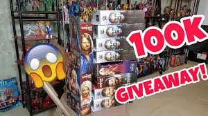 Searching for best free wwe toys 2020 to buy? 100k Free Wwe Figure Giveaway Youtube