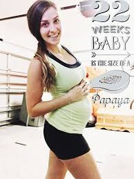The size of your pregnant belly and when it appears depends more on you than it does on the size of your baby. Growing Ghoens Week 22 Bump Date 22 Weeks Pregnant Belly 21 Weeks Pregnant Belly 21 Weeks Pregnant