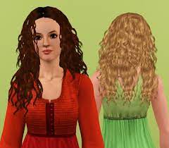 Sims 3 short curly hair female photos. Mod The Sims Latin Passion Helga S Curly Hair Conversion