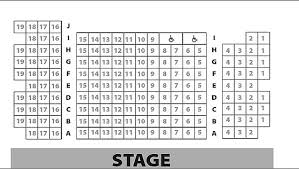 Seating Chart Barn Theatre