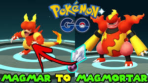 Evolving Perfect 100iv Magmar To Magmortar In Pokemon Go