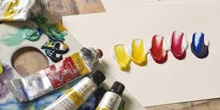 The paint residue sits on top and the water is absorbed by the cat litter. A Beginners Guide To Painting With Acrylics Tips To Get Started Ken Bromley Art Supplies