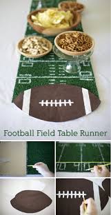 Football Field Table Runner Ehow Football Field Table Runners Football Trophies