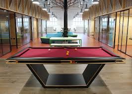 Sphinx Pool Table In Modern Office Space Pool Table Modern Pool Table Modern Pool Table Lights