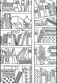 Bookshelves generate in village libraries and some village houses. Pin On Adult Coloring Pages