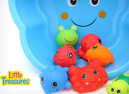 Addmos baby bath toys, fun basketball hoop & balls set bathtub toys for boys girls kid & toddler bath toys gift set 3 balls included 4.3 out of 5 stars 1,205 $9.95 $ 9. 36 Affordable Baby Bath Toys For Fun In The Tub Toy Notes