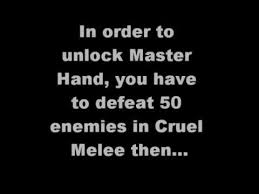 Master hand is faced several . How To Unlock Master Hand In Super Smash Bros Brawl Youtube