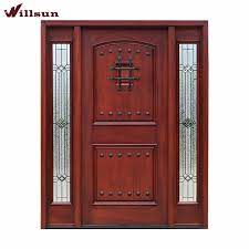 Which brand has the largest assortment of red modern front doors at the home depot? Foshan Supplier Modern Villa Main Front Gate Red Walnut Wood Wrought Iron Lowes Exterior Door With Glass Buy Lowes Wrought Iron Wood Door Doors Foshan Foshan Villa Front Door Product On Alibaba Com