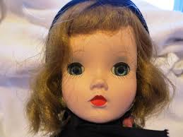 Vtg 1950s Madame Alexander Binnie Walker Ice Skater Doll Cissy 14"