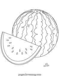 Unique And Creative Watermelon Coloring Web Page Obtain The Free Watermelon Coloring Web Page Fruit Coloring Pages Summer Coloring Pages Watermelon Crafts