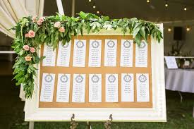 Framed Cork Board Seating Chart