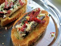 Smoked Sardine Crostini Sundaysupper Recipe Sardine Recipes Sardine Recipes Canned Recipes