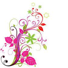Add Clip Art To Your File Abstract Flowers Flower Png Images Vector Flowers