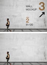 Wall Psd Mockup In 2020 Design Mockup Free Graphic Design Freebies Design Freebie