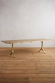 Nemus Dining Table Dining Room Table Live Edge Dining Table Brass Dining Table