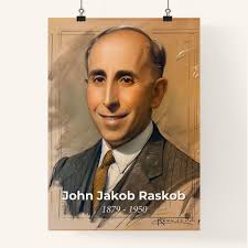 Iconic Portrait of John Jakob Raskob: Captivating Contemporary Art Print of  the Empire State Building Visionary