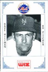 1991 The Wiz New York Mets SGA #183 Dave Hillman