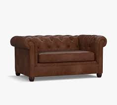Das stilvolle englische chesterfield sofa aus leder. Chesterfield Leather Sofa Pottery Barn