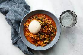 In my few years as a food blogger and nigerian food lover, i have learned that different recipes exist across different nigerian ethnic groups. Egusi Stew With Goat Recipe Recipe Epicurious